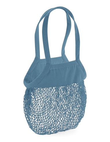WES-W150-Organic Cotton Mesh Grocery Bag