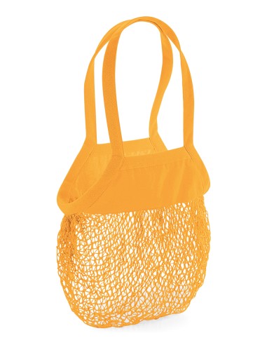 WES-W150-Organic Cotton Mesh Grocery Bag