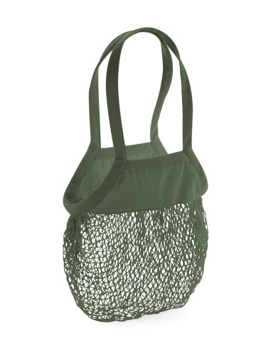 WES-W150-Organic Cotton Mesh Grocery Bag