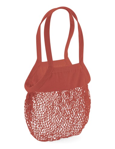WES-W150-Organic Cotton Mesh Grocery Bag