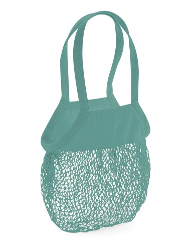 WES-W150-Organic Cotton Mesh Grocery Bag