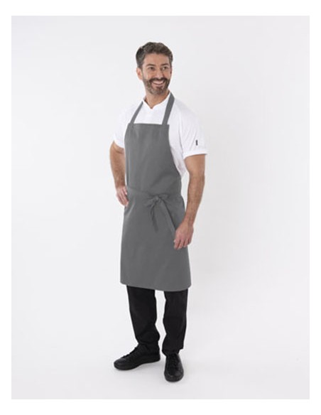 D-DP10-Bib Apron with Adjustable Halter