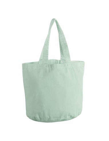 WES-W345-Garment Dyed Shopper