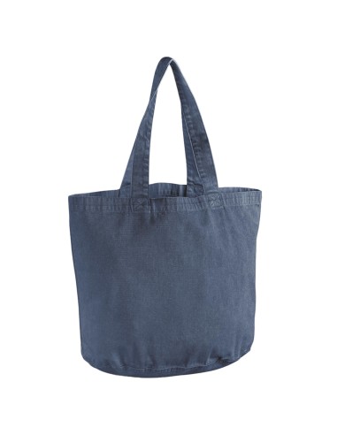 WES-W345-Garment Dyed Shopper