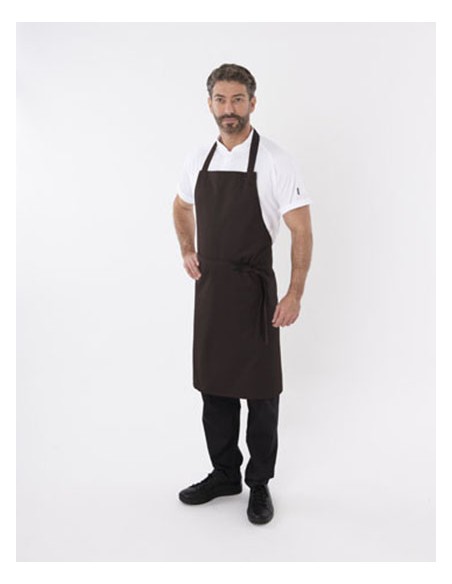 D-DP10-Bib Apron with Adjustable Halter
