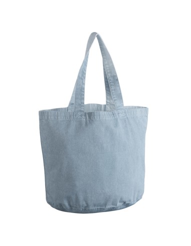 WES-W345-Garment Dyed Shopper