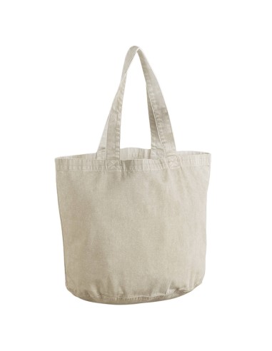 WES-W345-Garment Dyed Shopper