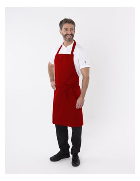 D-DP10-Bib Apron with Adjustable Halter