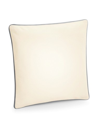 WES-W355-Fairtrade Cotton Piped Cushion Cover