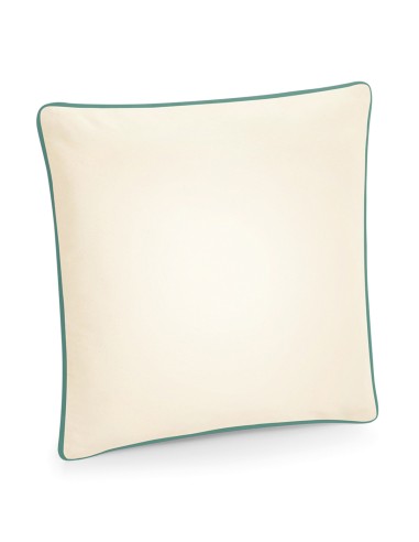WES-W355-Fairtrade Cotton Piped Cushion Cover