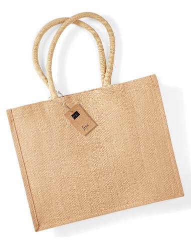 WES-W407-Jute Classic Shopper
