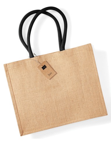 WES-W407-Jute Classic Shopper