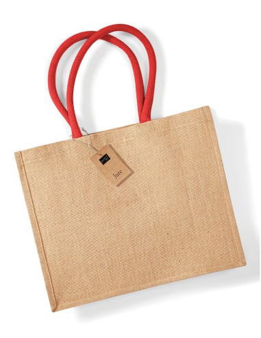 WES-W407-Jute Classic Shopper