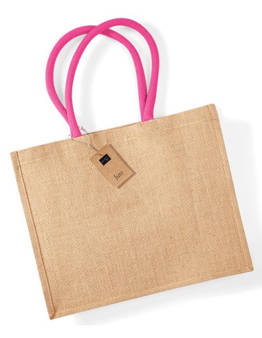 WES-W407-Jute Classic Shopper