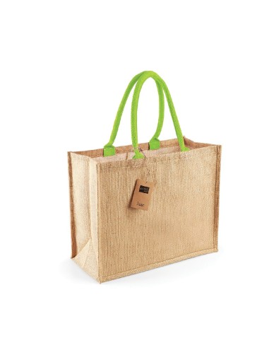 WES-W407-Jute Classic Shopper