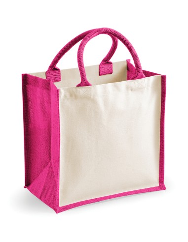 WES-W421-Printers Midi Jute Bag