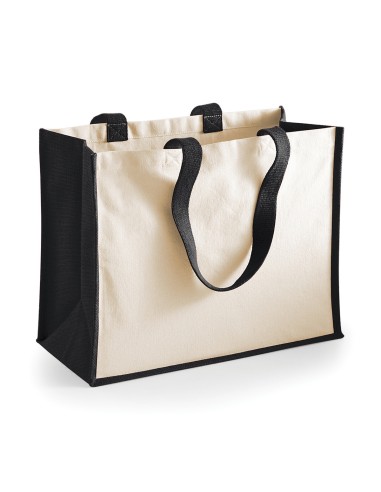 WES-W422-Printers Jute Classic Shopper