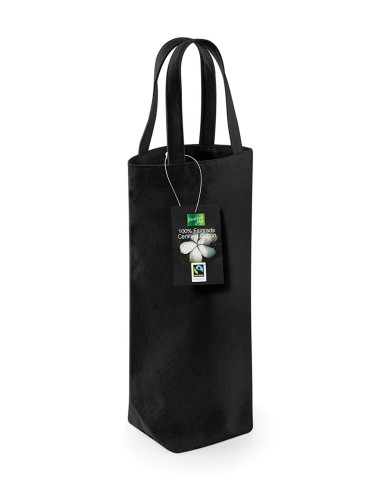 WES-W620-Fairtrade Cotton Bottle Bag