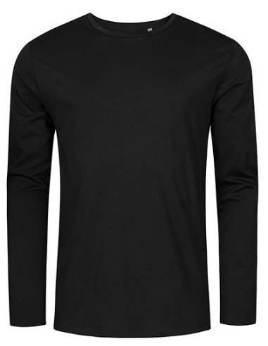 XOB-1465-Mens Roundneck T-Shirt Long Sleeve