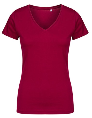 XOB-1525-Womens V-Neck T-Shirt