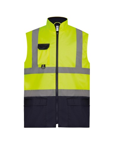 YOK-HV005-Hi-Vis Two-Tone Bodywarmer