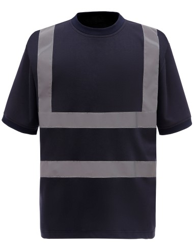 YOK-HVJ410-Two Band et Brace Hi-Vis T-Shirt