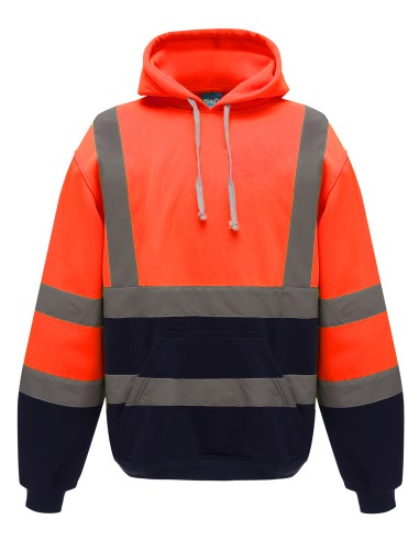YOK-HVK05-Hi-Vis Pull-Over Hoodie
