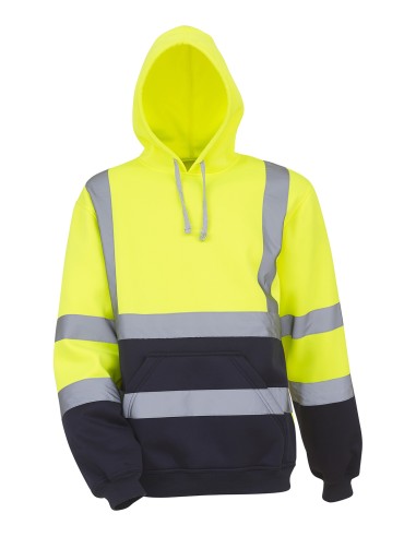 YOK-HVK05-Hi-Vis Pull-Over Hoodie