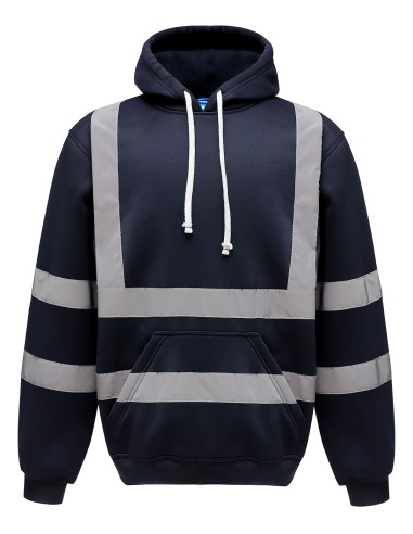 YOK-HVK05-Hi-Vis Pull-Over Hoodie