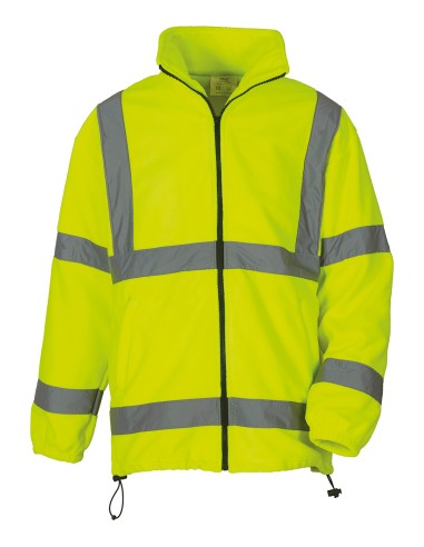 YOK-HVK08-Hi-Vis Fleece Jacket