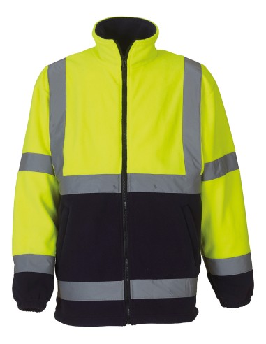 YOK-HVK08-Hi-Vis Fleece Jacket