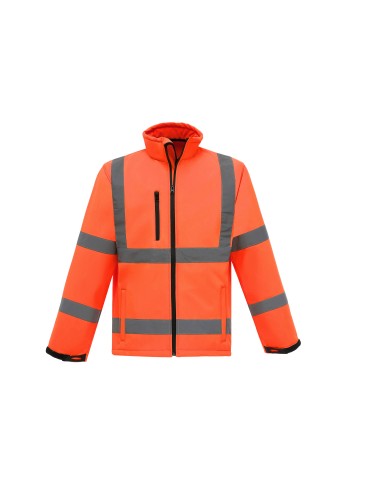 YOK-HVK09-Hi-Vis 2 Bands et Braces Softshell Jacket