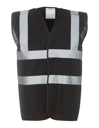 YOK-HVW100-Hi-Vis 2 Bands et Braces Waistcoat