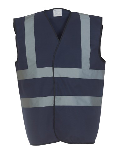 YOK-HVW100-Hi-Vis 2 Bands et Braces Waistcoat