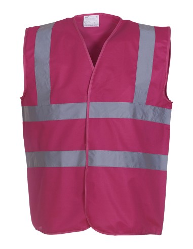 YOK-HVW100-Hi-Vis 2 Bands et Braces Waistcoat