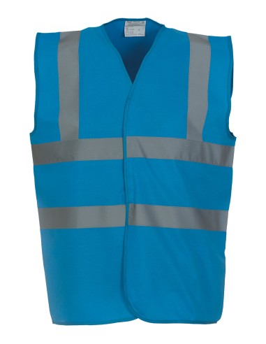 YOK-HVW100-Hi-Vis 2 Bands et Braces Waistcoat
