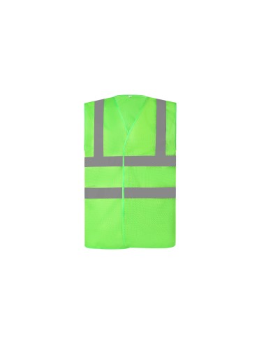 YOK-HVW120-Hi-Vis Top Cool Recycled Open Mesh Waistcoat