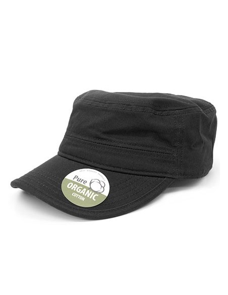 B-BW7018155-Organic Cotton Army Cap Washed