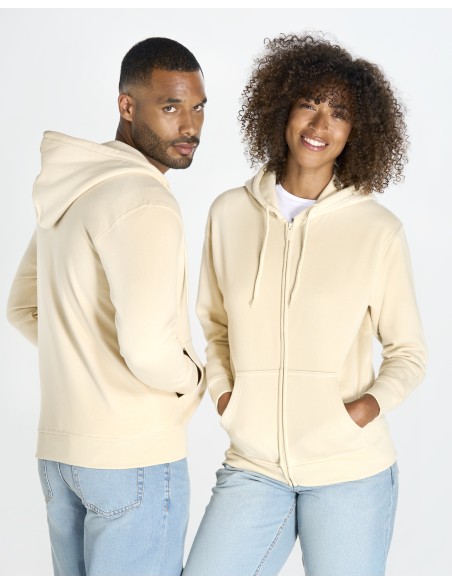 JHK-SWHOODECO-Unisex Hooded Full Zip Sweat Fuji
