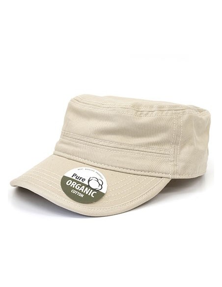 B-BW7018155-Organic Cotton Army Cap Washed