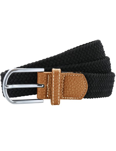 A-AQ900-Ceinture extensible tressée