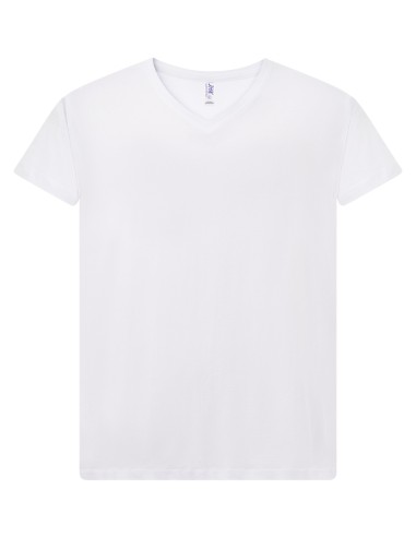JHK-CURVSPICO-Ladies Curves T-Shirt V-Neck