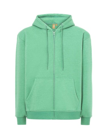 JHK-SWHOODECO-Unisex Hooded Full Zip Sweat Fuji