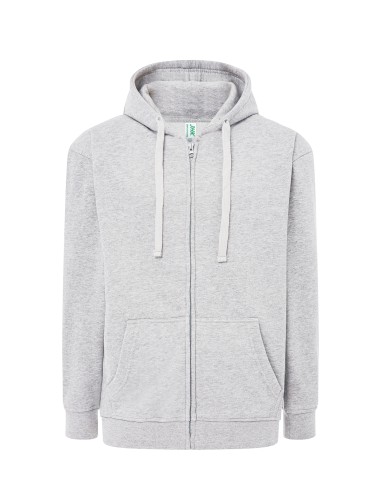 JHK-SWUAHOOD-Zipped Hooded Sweater