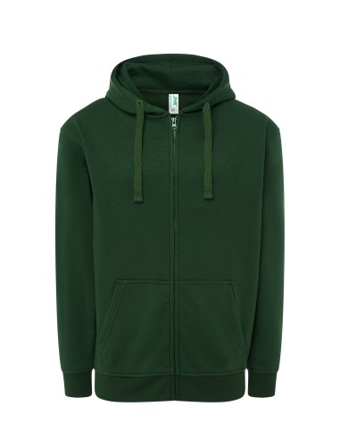JHK-SWUAHOOD-Zipped Hooded Sweater