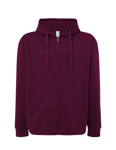 JHK-SWUAHOOD-Zipped Hooded Sweater