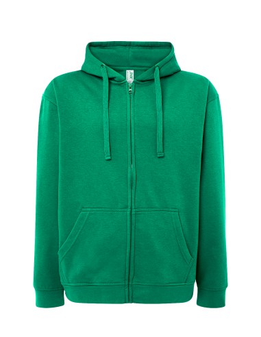 JHK-SWUAHOOD-Zipped Hooded Sweater