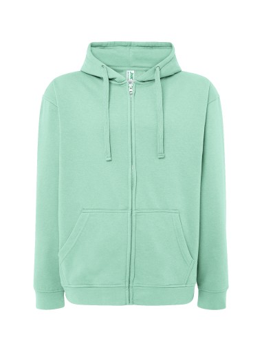 JHK-SWUAHOOD-Zipped Hooded Sweater