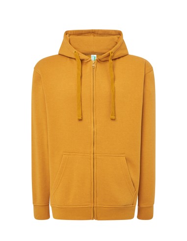 JHK-SWUAHOOD-Zipped Hooded Sweater