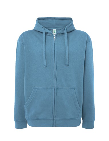 JHK-SWUAHOOD-Zipped Hooded Sweater